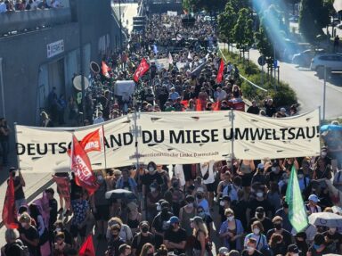 Χαμός στη Γερμανία: Μεγάλες διαδηλώσεις ενάντια στις κυρώσεις στη Ρωσία